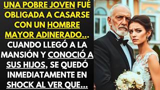 UNA JOVEN FUE OBLIGADA A CASARSE CON UN HOMBRE MAYOR ADINERADO, PERO CUANDO LLEGÓ A LA MANSIÓN...