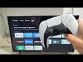 Hisense Smart TV: как выполнить сопряжение / подключение контроллера PS5 (беспроводное соединение Bluetooth)