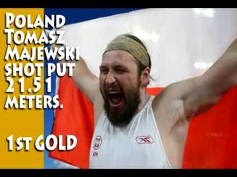 Tomasz Majewski Shot Put Poland GOLD