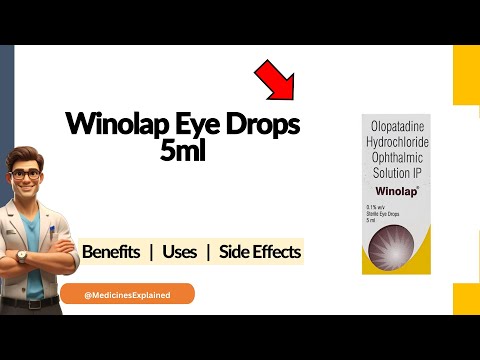 0.1% w/v Winolap Olopatadine Hydrochloride Ophthalmic Solution Eye Drop