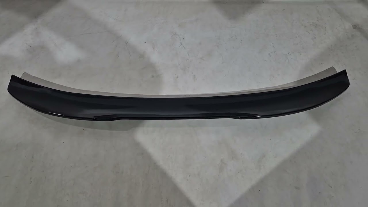 BMW 5 серия G30/G31 2017-2023 гг. Спойлер PSM-Style (Черный Глянец) Video 1