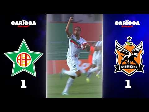 CARIOCA SUPERBET 2026 - GRUPO X-  JOGO DE IDA - PORTUGUESA 1X1 NOVA IGUAÇU