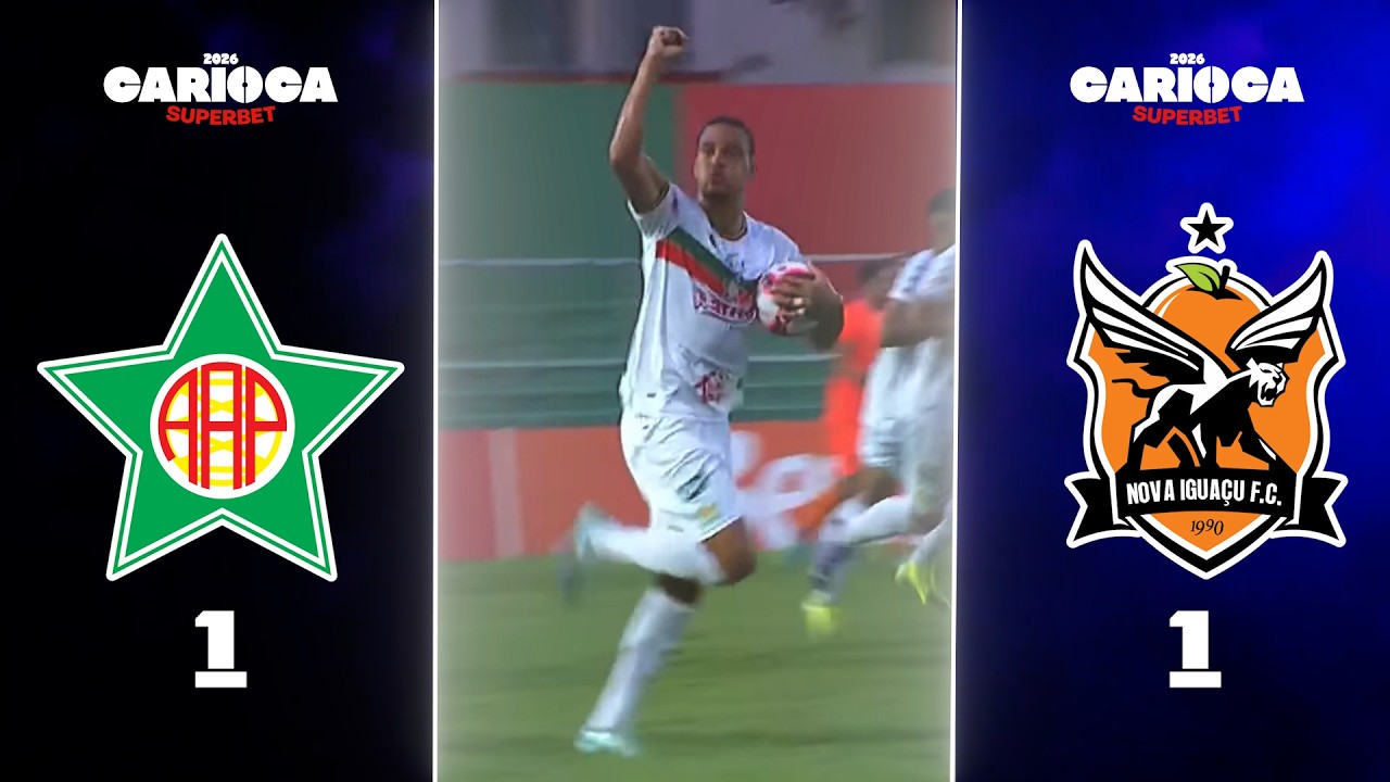 Portuguesa RJ vs Nova Iguaçu Highlights