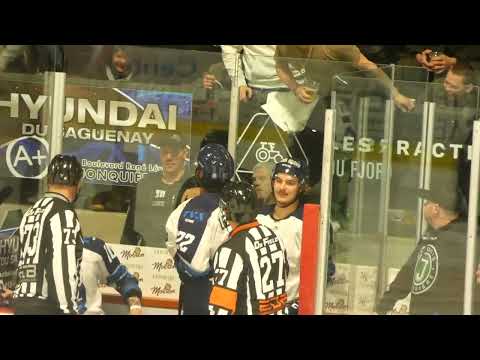 LNAH Serie 1 match 3 Sean oneil et les fans