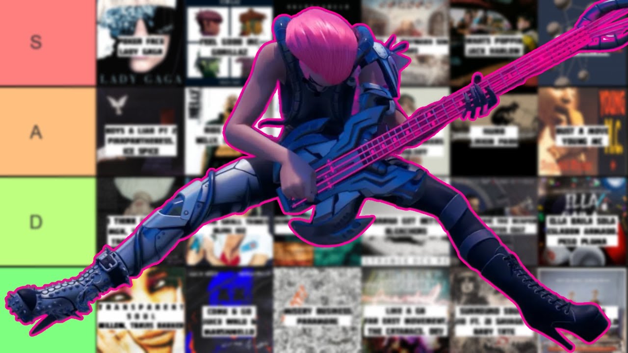 Fortnite Festival Community S2 Song Tier List