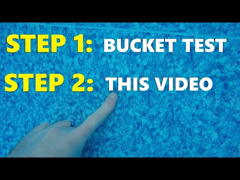 Pool Leaks Same With Or Without Pump Running