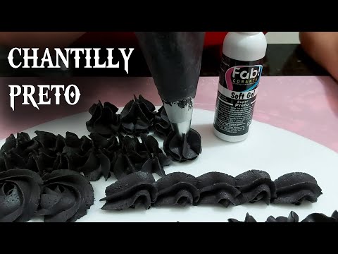 PERFECT BLACK WHIPPED CREAM / HOW TO MAKE IT