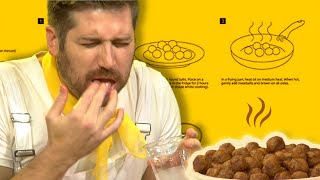 We Build Ikea Furniture With a Belly Full of Meatballs - No Idea Ikea