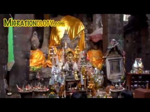 Complexo do Templo Wat Phou em Champasak, Laos