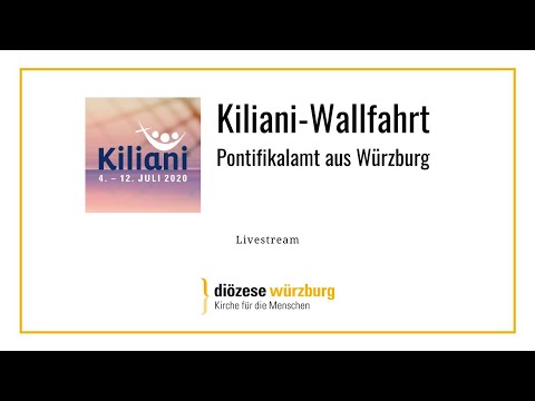 Kiliani-Gottesdienst für das Bistum Würzburg am 8. Juli 2020