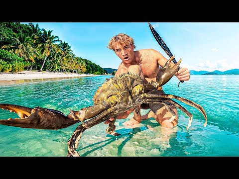 Catching Giant Mud Crabs For Food On Deadly Islands (Catch n Cook)