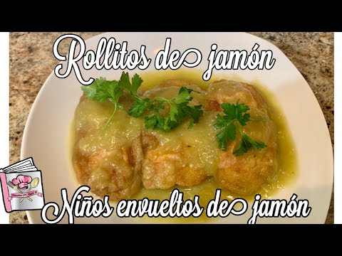 COMO HACER ROLLITOS DE JAMON (Niños envueltos de jamón con queso)🇲🇽