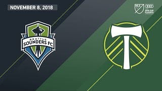 HIGHLIGHTS: Seattle Sounders FC vs. Portland Timbers | November 8, 2018