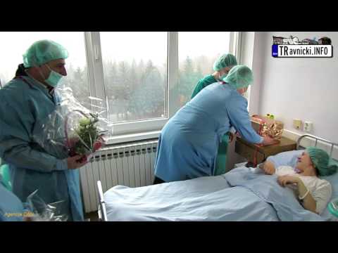 Posjeta bebi rođenoj na Dan Općine Travnik