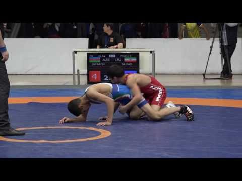 AWF CUP 2017 / 42 kg gold medal match cadet greco-roman