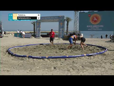 1/2 Women's BW - 70 kg: A. TUGCU (TUR) v. A. PAPAVASILEIO (GRE)