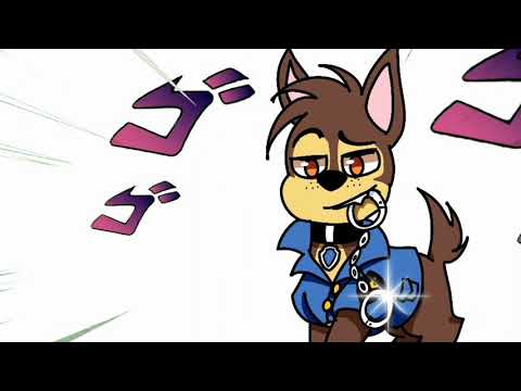 Mi novio tratando de recuperar mi bolsa y yo en:😍 | Flipaclip Paw Patrol.