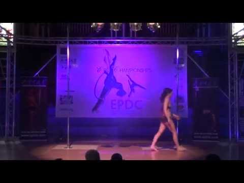 Amanda Bray - Advanced Pole - Emma's Pole Dancing Championship 2014