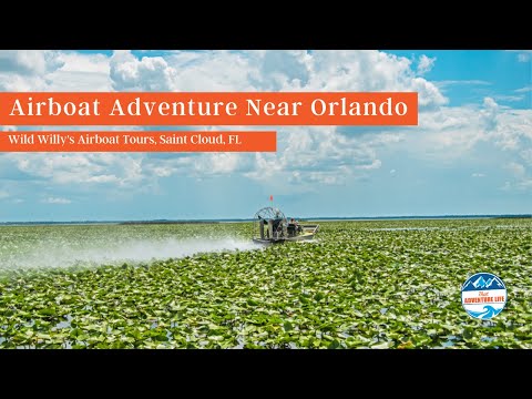Airboat Adventure Near Orlando with Wild Willy’s Airboat Tour, Florida