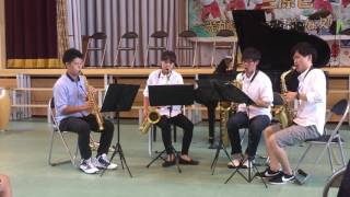 Give Remix【Schelmisch Saxophone Quartet】
