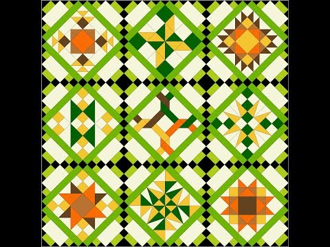 CQG 2019 BOM 11 Quilt Center