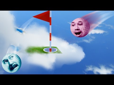 Golfing in the Clouds! | Golf It [Ep 19] Video
