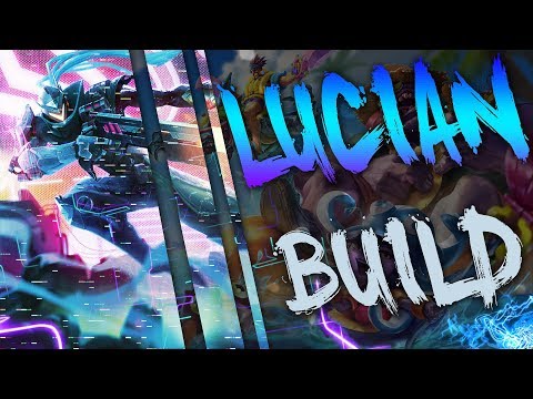 LUCIAN BUILD|LEAGUE OF LEGENDS GAMEPLAY