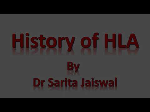 History of HLA Transplantation | TRANSPLANT TRAILS-PART 2