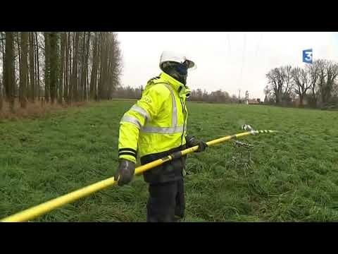 Beuvry-la-Forêt : intervention d'Enedis pour réparer le réseau électrique