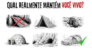 Todos os Abrigos de Sobrevivência — Do Pior ao Melhor (Qual Realmente Mantém Você Vivo?)