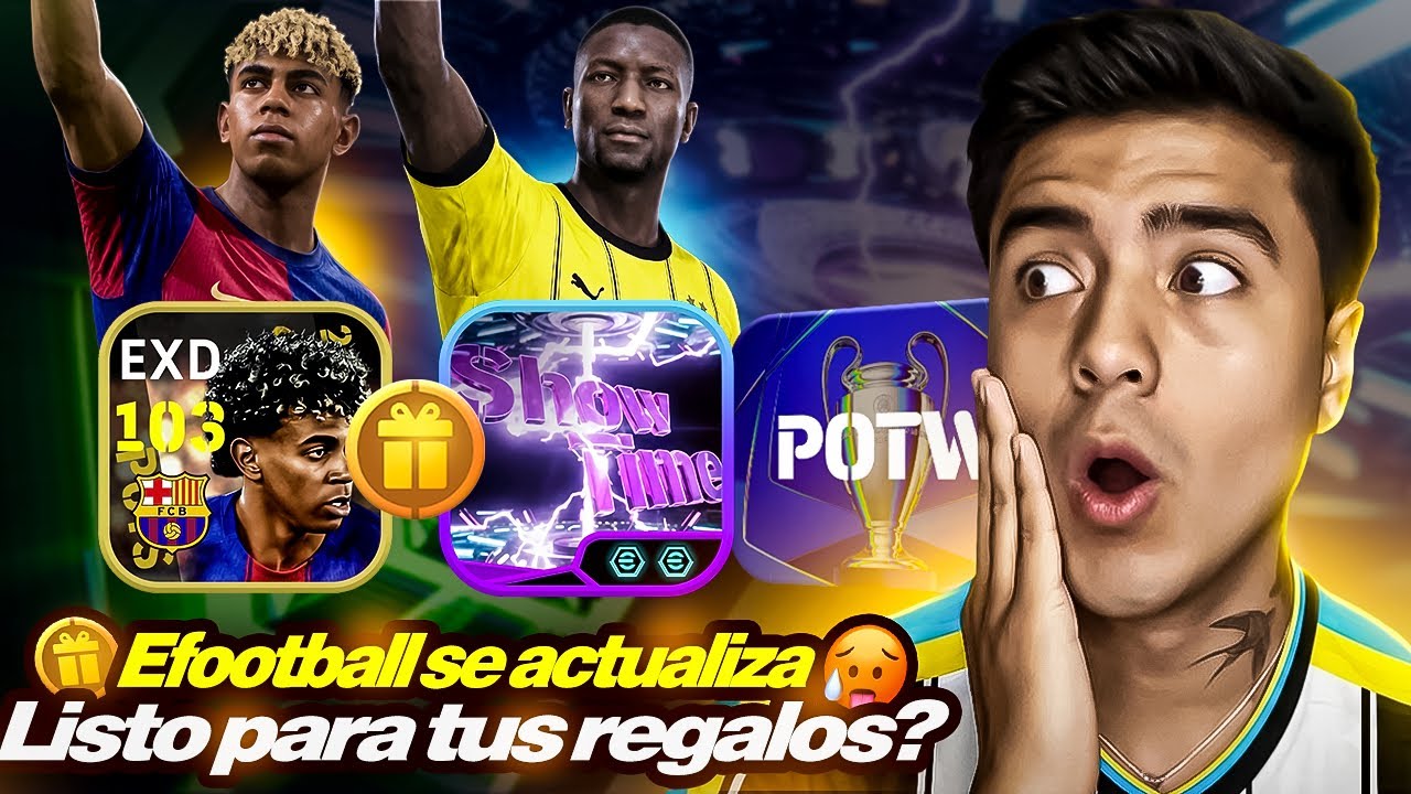 URGENTE!🚨Otra Actualizacion eFootball😱SHOW TIME GRATIS✅Y POTS BIGTIME's CERCA!🚨