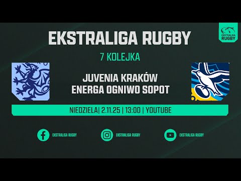 Juvenia Kraków - Energa Ogniwo Sopot  | Ekstraliga Rugby