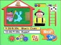 Nick Jr Up Next 2x Blue S Clues Bumper 2 June 10 1997