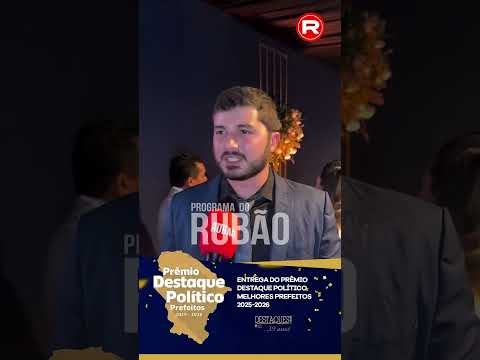 Dr. Marcos Cunha destaca desafios e avanços de Jaguaretama no Prêmio Melhores Prefeitos 2025