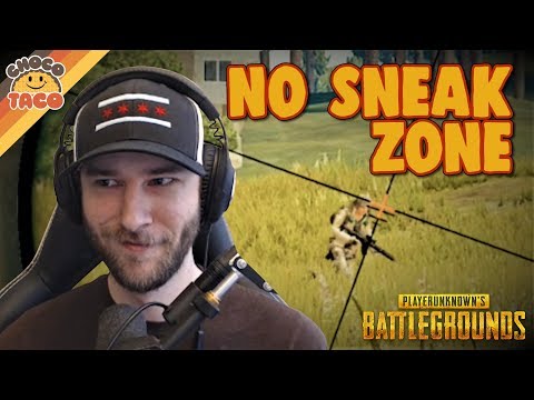 No One Can Sneak Up on chocoTaco - PUBG Gameplay