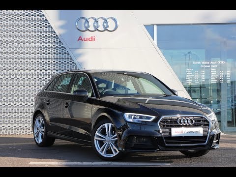 GM17BRV- AUDI A3 TDI S LINE BLACK 2017
