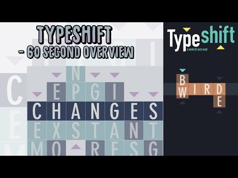 TypeShift - 60 Second Game Overview