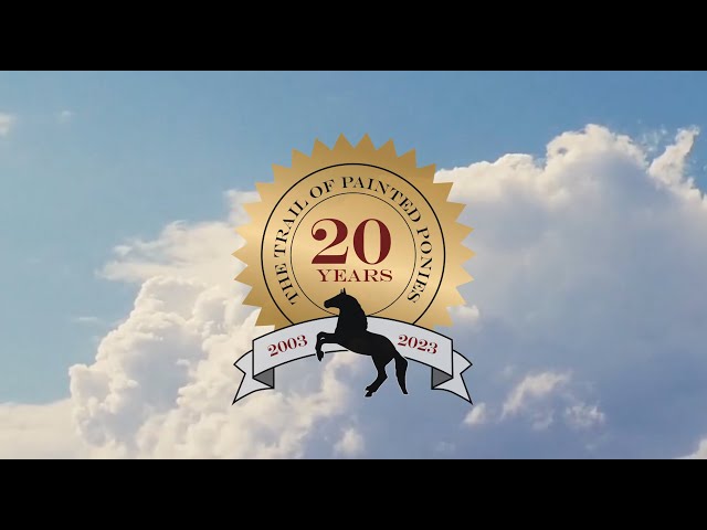 Vídeo relacionado con Enesco Trail of Painted Ponies Pony On Parade - Figura decorativa de edición limitada