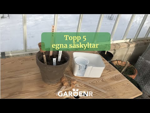 Topp 5 egna såskyltar - Trädgårdshacks med GardenR