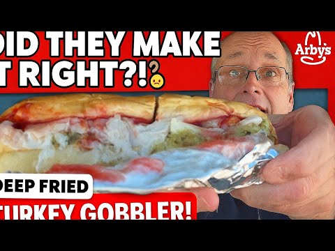 Arby’s Deep Fried Turkey Gobbler… Did They Make It Right?! 🦃