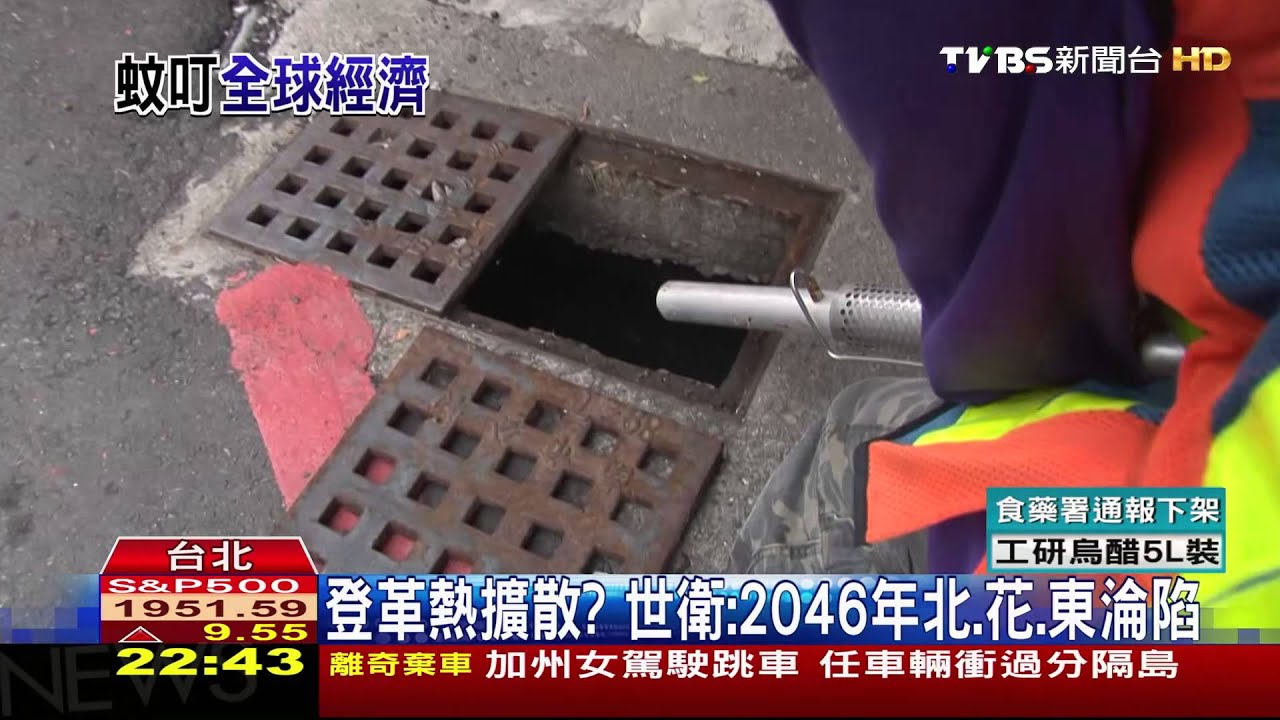 「蚊」之色變!登革熱傷經濟 東南亞年損775億