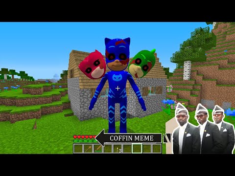 I Found Mutant PJ Masks.EXE in Minecraft - Coffin Meme