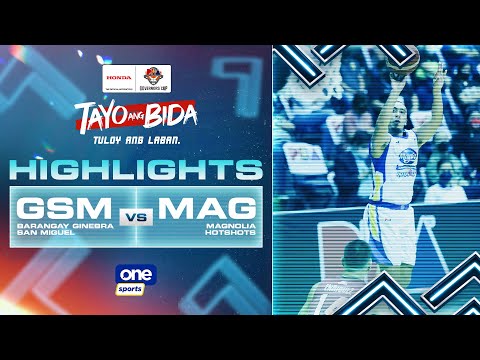 Brgy. Ginebra vs. Magnolia highlights | 2021 PBA Governors' Cup - Dec 25, 2021