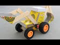 How To Make A Matchbox Jcb Diy Toy Mini Jcb Tractor