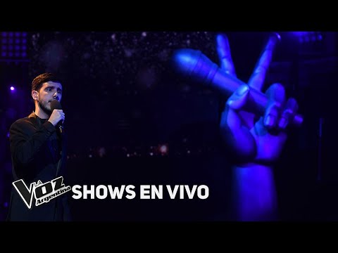 Live Shows #TeamSole: Lucas canta "Seré" de Luciano Pereyra - La Voz Argentina 2018