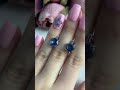 Серебряные серьги с мистик топазом 9.24ct