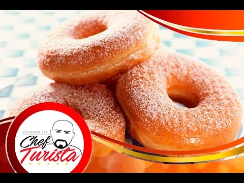 Como hacer donas caseras, facil y divertido!! How to make easy homemade donuts.