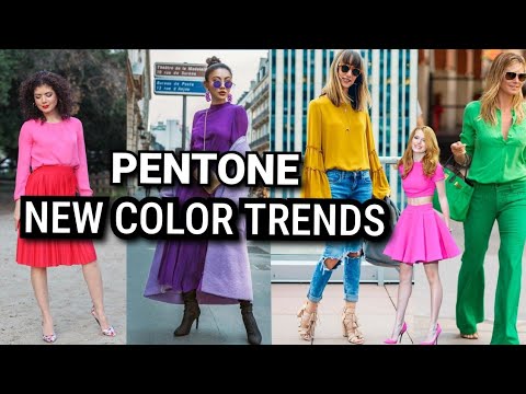 FASHION COLOR TRENDS 2022|The Stylish Color Trends For Spring 2022/23...
