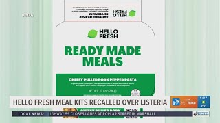 Hello Fresh meals recalled over listeria