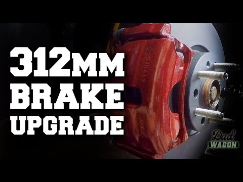 MK7 Golf 312mm Brake Rotor Upgrade and Brake Pad Change